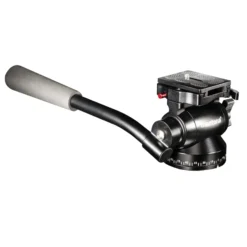 Mantona Pan 360 Video-Neiger für Videoaufnahmen - 250 x 90 x 90 mm - Video Stativkopf für Kamera - Kamerazubehör für Studio und on Location