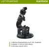 Mantona Saugnapfhalterung XL, Kamerhalterung mit 9-cm-Saugnapf, Stativ für Action Cam, Digital- & Kompaktkamera oder Smartphone, Autohalterung für kreative Aufnahmen