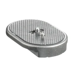 Mantona Schnellwechselplatte für ActionShot Stativkopf – Schnellwechsel Kameraplatte, 85x60x14 mm, 1/4 Zoll Kamera Anschluss, für ActionShot ActionGrip Kugelkopf