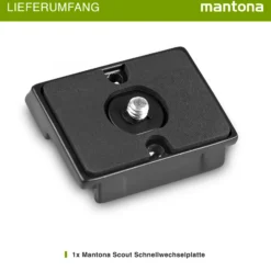 Mantona Scout Schnellwechselplatte