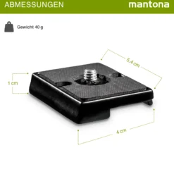 Mantona Scout Schnellwechselplatte