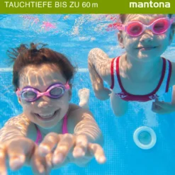 Mantona Soft Touch Magic Unterwassergehäuse kompatibel mit GoPro Hero 7 6 5 Black Action Cam, für Tauchen Schnorcheln und andere Unterwasser Anwendung