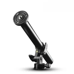 Mantona Stativauslegearm und Mittelsäule - 310 x 50 x 100 mm - 0-90° schwenkbar / stufenlos neigbar -5°-+180° / Traglast 8 kg- mit Wasserwaage, 2x 3/8