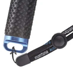 Mantona Teleskop Haltestange Griff - L 50 cm - ausziehbar von 18-50 cm - Adapter kompatibel mit GoPro-Systemen, kompatibel mit Hero 11 10 9 8 7 6 5 4 3+ 3 2 1, Session u. v. m.
