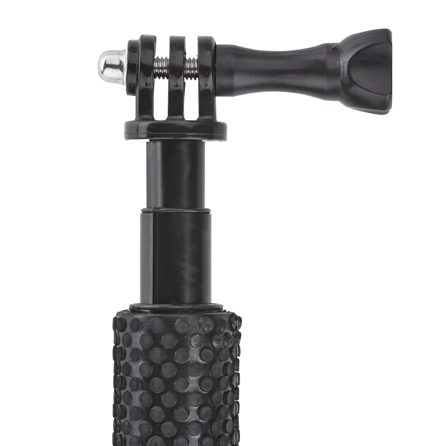 Mantona Teleskop Haltestange Griff - L 50 cm - ausziehbar von 18-50 cm - Adapter kompatibel mit GoPro-Systemen, kompatibel mit Hero 11 10 9 8 7 6 5 4 3+ 3 2 1, Session u. v. m.