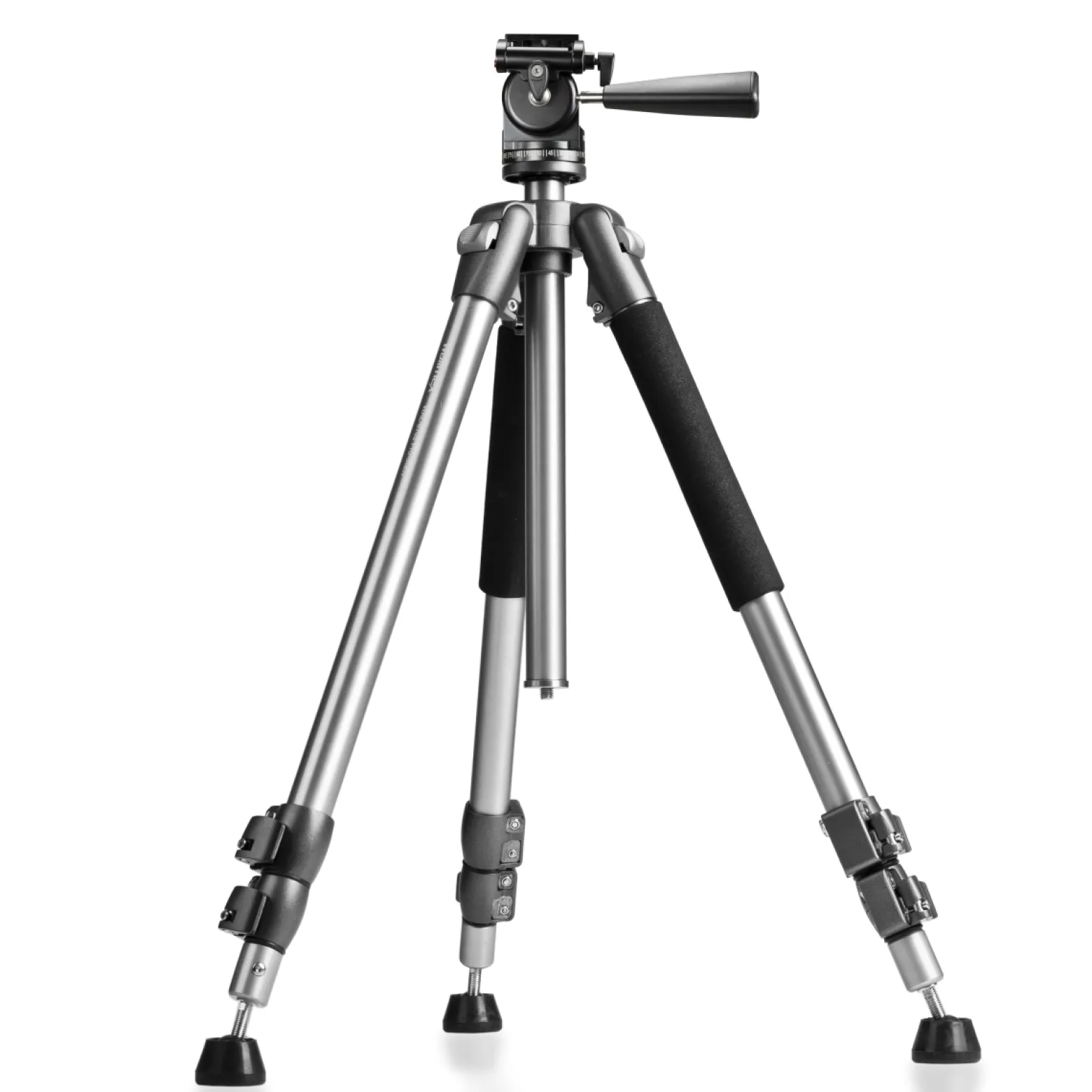 Mantona 3 Wege Neiger - 160 x 85 x 90 mm - max. Last 3 kg - 1/4" und 3/8" Anschluss - 3D Stativneiger inkl. Schnellwechselplatte - 3-Way-Pan für Fotografie und Videografie