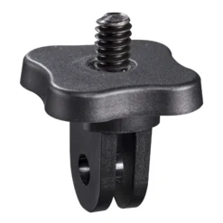 Mantona 1/4 Zoll Gewinde Adapter - 30 x 20 x 20 mm - kompatibel mit GoPro 11 10 9 8 7 6 5 4 3 2 1 - Verbindung von Equipement und Action Cams