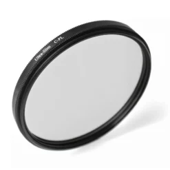 Massa CPL Polfilter - 58 x 58 x 7 mm - mehrfach vergütete Glaslinsen - für sattere Farben, verbesserte Schärfe und reduzierte Spiegelungen - Foto Kamera Zubehör