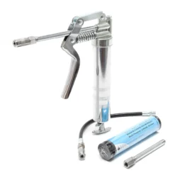 Mini-Fettpresse 90ml inkl. 3 Mundstücke für präzise Dosierung, mit 137,9bar Arbeitsdruck
