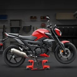 Motorrad Rangierhilfe Rangierschiene Rangierplatte Parkhilfe Motorradständer 60x42x7,5cm bis 250kg