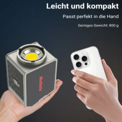 Multiblitz MB-PL LED 100B Fotolicht 100 W Bi Color COB LED Licht mit Akku