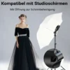 Multiblitz Mini Bowens auf Bowens Adapter für MB-PL Serie, geeignet für Stative mit 5/8 Zoll Spigot-Anschluss, Ideal bei Fotoshootings und Videoaufnahmen