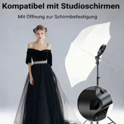 Multiblitz Mini Bowens auf Bowens Adapter für MB-PL Serie, geeignet für Stative mit 5/8 Zoll Spigot-Anschluss, Ideal bei Fotoshootings und Videoaufnahmen