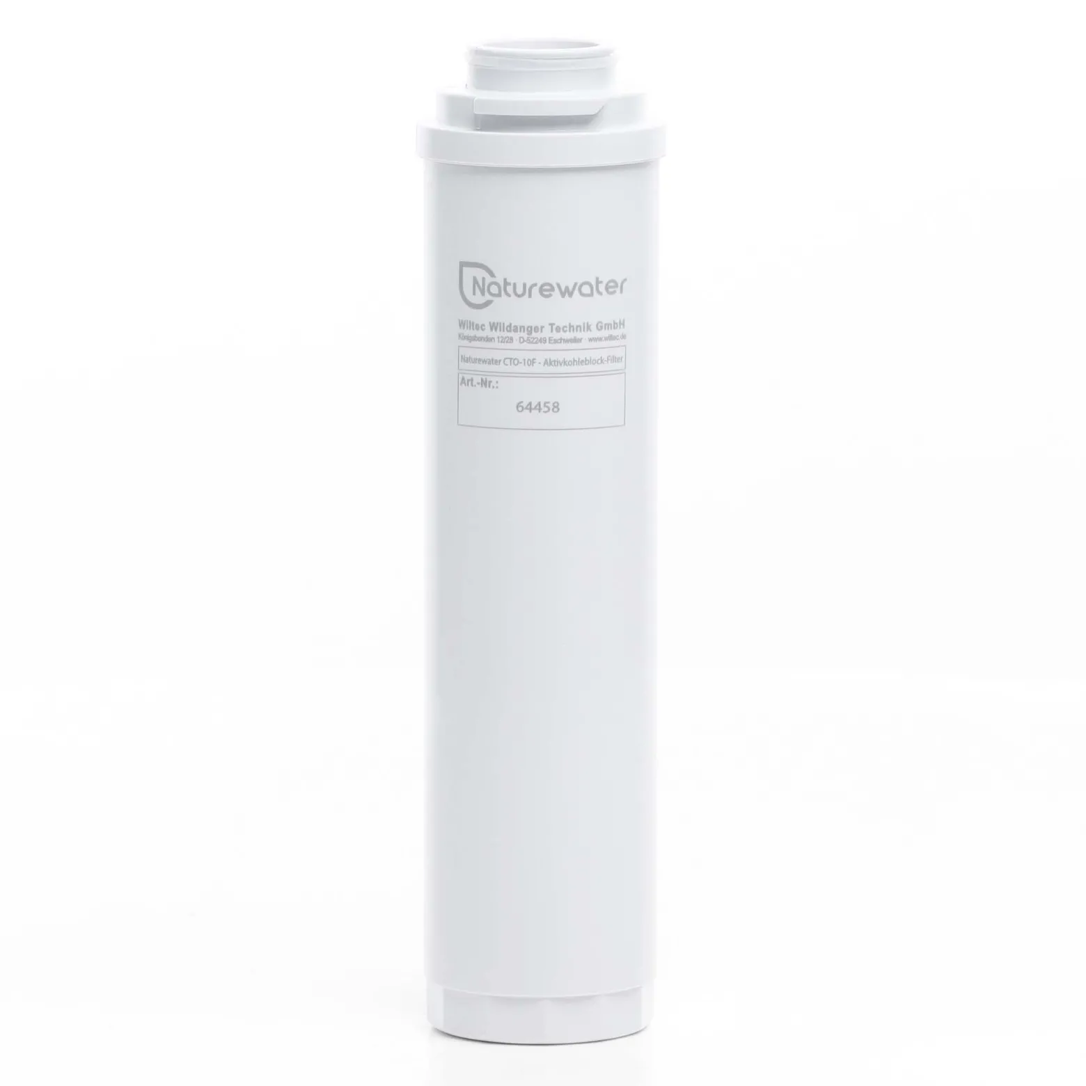 Naturewater CTO-10F Aktivkohle Block Filter 10 Zoll (254 mm) 5 µ Ersatz Wasserfilter, Umkehrosmose Filter, Ersatz Filterkartusche, Trinkwasserfilter