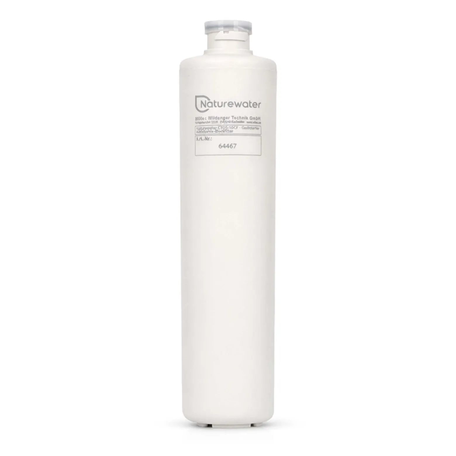 Naturewater CTOS-10CF gestinterter Aktivkohle Block Filter 10 Zoll (254 mm) 5 µ Ersatz Wasserfilter, Umkehrosmose Filter, Ersatz Filterkartusche, Trinkwasserfilter