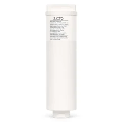 Naturewater CTO-UF01 Aktivkohle Block Filter 10 Zoll (254 mm) 5 µ Ersatz Wasserfilter, Umkehrosmose Filter, Ersatz Filterkartusche, Trinkwasserfilter