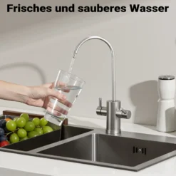 Naturewater Faltenfilterpatrone 20‘‘, Wasserfilter Kartusche für Wasseraufbereiter, Wasserfiltration für Trinkwasser, Wasser zuhause filtern