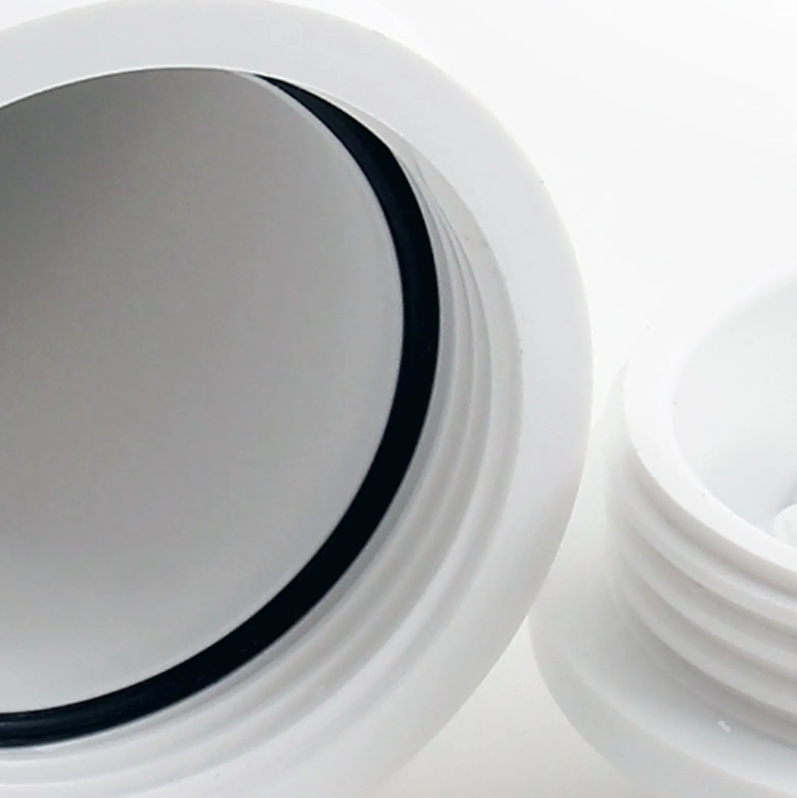 Naturewater Filterpatronen Gehäuse BR-102 254 mm (10") für 5 Stufen RO System NP/E2 aus Polypropylen für Umkehrosmose, Wasserfilter, Trinkwasser