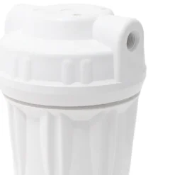 Naturewater Filterpatronen Gehäuse BR-103 254 mm (10") für 5 Stufen Ultrafilter Anlage 2000 l/Tag UF305 aus Polypropylen für Wasserfilter, Trinkwasser