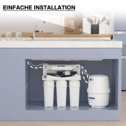 Naturewater 3 G Wassertank (11,35 L) für Umkehrosmose Wasser, Container lebensmittelecht, Vorratsbehälter mit Membran aus Butylkautschuk