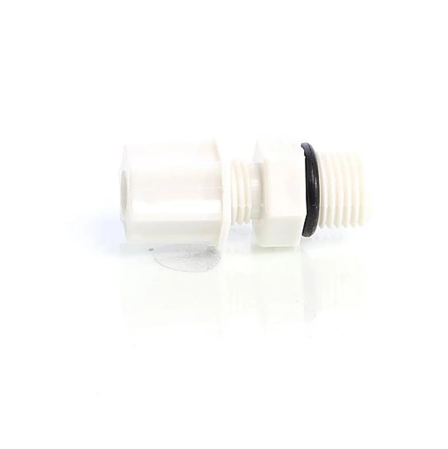 Naturewater Jaco Fitting für Schlauch 6,35 mm (1/4") und mit 13,12 mm (1/4") AG, für Trinkwasser Ultrafiltration Mikrofilter Umkehrosmose (RO)