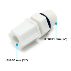 Naturewater Jaco Fitting für Schlauch 6,35 mm (1/4