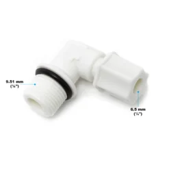 Naturewater 90° Jaco Fitting für Schlauch 6,35 mm (1/4