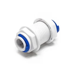 Naturewater Jaco Fitting Verbinder für Schlauch 2x 9,52 mm (3/8") und mit 20,67 mm (1/2") AG, für Trinkwasser Ultrafiltration Mikrofilter Umkehrosmose (RO)