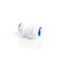 Naturewater Jaco Fitting Verbinder für Schlauch 2x 9,52 mm (3/8") und mit 20,67 mm (1/2") AG, für Trinkwasser Ultrafiltration Mikrofilter Umkehrosmose (RO)