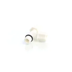 Naturewater Jaco T Fitting V1 für Schlauch mit 2x 6,35 mm Anschluss (1/4"), 12,7 mm Außengewinde (1/2"), für Trinkwasser Ultrafiltration Mikrofilter Umkehrosmose