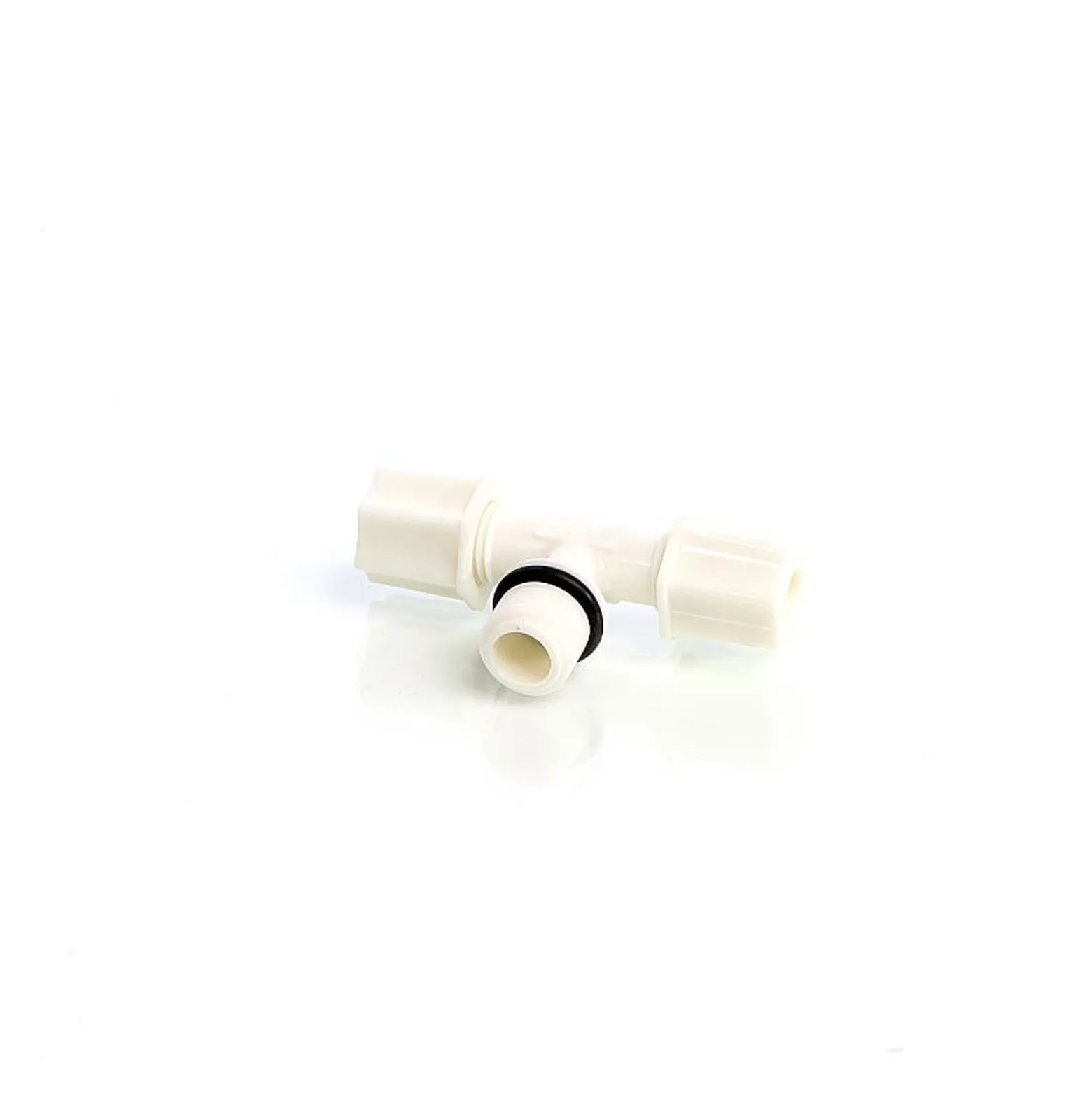 Naturewater Jaco T Fitting V2 für Schlauch mit 2x 6,35 mm Anschluss (1/4"), 12,7 mm Außengewinde (1/2"), für Trinkwasser Ultrafiltration Mikrofilter Umkehrosmose