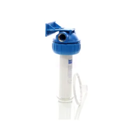 Naturewater NW-BR10B-S 1 Stufen Wasserfilter, 5 µ, 32,89 mm (1") Filtereinsatz, Ø60 mm PP Kartusche, Filter Wandhalterung, Filterschlüssel, Sedimentfilter