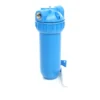 Naturewater NW-BR10B1 1 Stufen Wasserfilter, 5 µ, 26,16 mm (3/4") Filtereinsatz, Ø60 mm PP Kartusche, Filter Wandhalterung, Filterschlüssel, Sedimentfilter