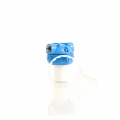 Naturewater NW-BR5B 1 Stufen Wasserfilter, 5 µ Filterfeinheit, 32,89 mm (1") Filtereinsatz, Ø60 mm PP Kartusche, Filter Wandhalterung, Filterschlüssel, Sedimentfilter