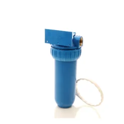 Naturewater NW-BR10B1 1 Stufen Wasserfilter, 5 µ, 32,89 mm (1") Filtereinsatz, Ø60 mm PP Kartusche, Filter Wandhalterung, Filterschlüssel, Sedimentfilter