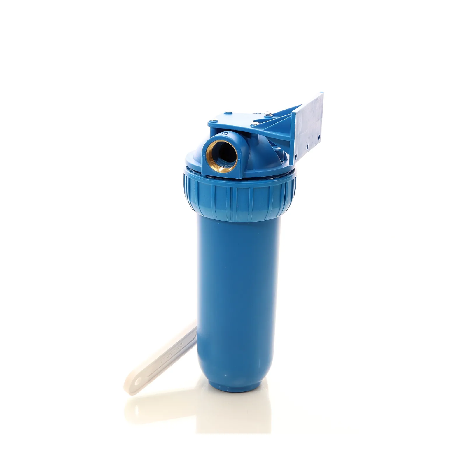 Naturewater NW-BR10B1 1 Stufen Wasserfilter, 5 µ, 32,89 mm (1") Filtereinsatz, Ø60 mm PP Kartusche, Filter Wandhalterung, Filterschlüssel, Sedimentfilter