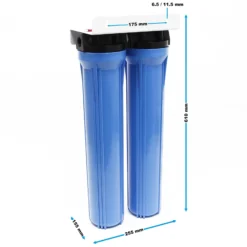 Naturewater NW-BRK02 2 Stufen Wasserfilter, 5 µ, 26,16 mm (3/4