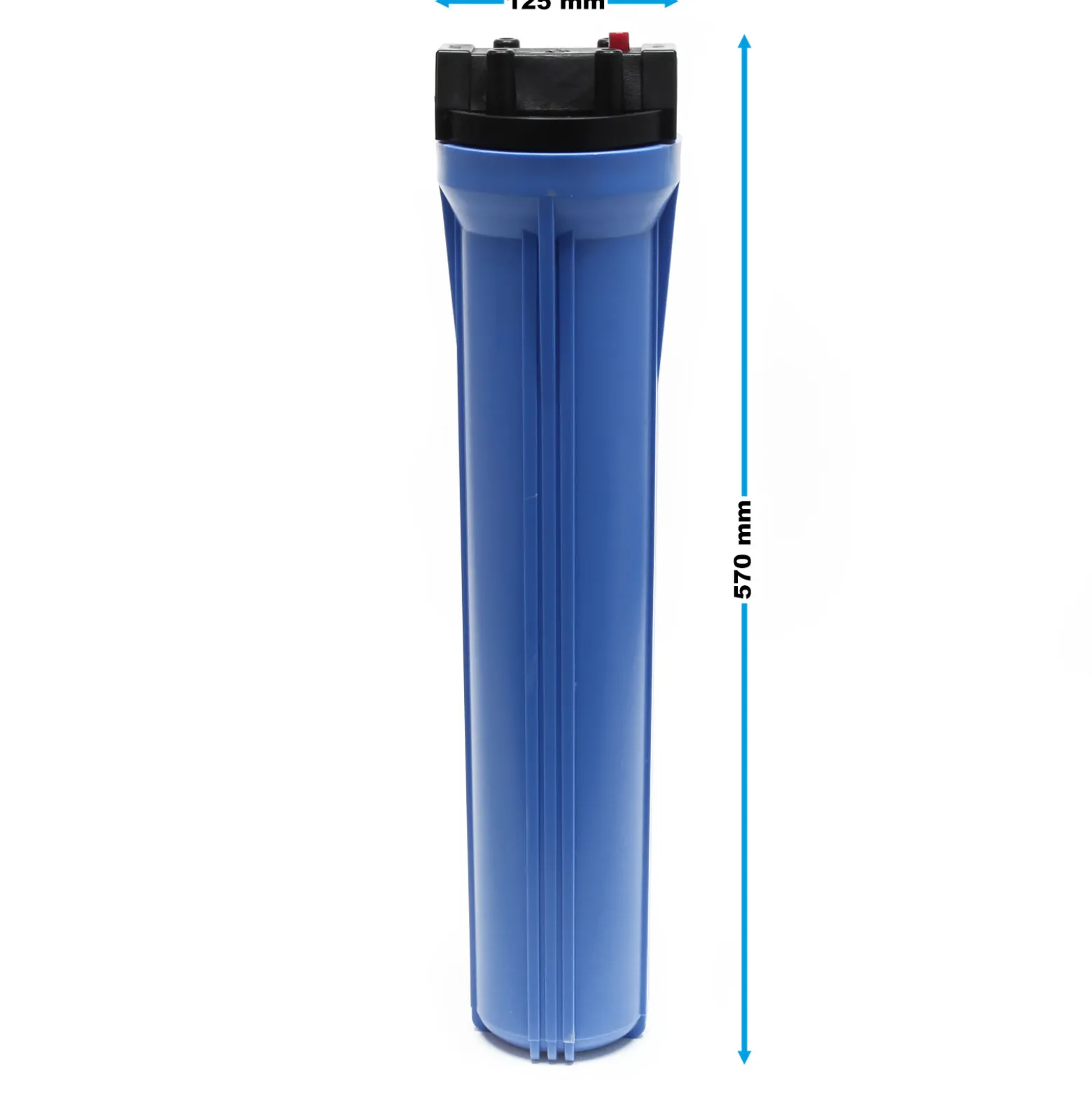 Naturewater NW-BRK01 1 Stufen Wasserfilter, 5 µ, 26,16 mm (3/4") Filtereinsatz, PP Kartusche Filter, Filterschlüssel, Sedimentfilter