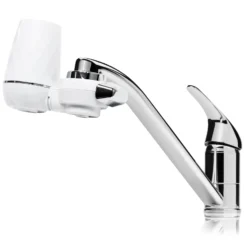 Naturewater NW-LT-H2A 9 Stufen On Tap Wasserfilter, 120 L/h, kompakter PP Wasserhahnfilter mit 9 Filterstufen, Wasserhahnfilter