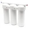 Naturewater NW-PRG03 3 Stufen Wasserfilter, 5 µ, Ø60 mm PP Kartusche, Untertischfilter Wandhalterung, Filterschlüssel, Sedimentfilter Aktivkohleblock Aktivkohlegranulat