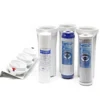 Naturewater NW-PR303 3 Stufen Wasserfilter, 5 µ, Ø60 mm PP Kartusche, Filter Wandhalterung, Filterschlüssel, Sedimentfilter Aktivkohleblock Aktivkohlegranulat, 2,5 m Schlauch