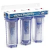 Naturewater NW-PR103 3 Stufen Wasserfilter, 5 µ, 20,67 mm (1/2"), Ø62 mm PP Kartusche, Filter Wandhalterung, Filterschlüssel, Sedimentfilter Aktivkohleblock Aktivkohlegranulat