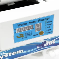 Naturewater NW-RO50-D1 Umkehrosmoseanlage 190 L/Tag, 5-stufiges Trinkwasser Filtrationssystem, Osmose System mit Druckerhöhungspumpe