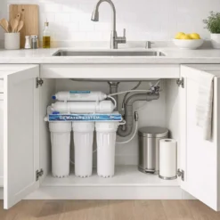 Naturewater NW-UDF5 5 stufiger Wasserfilter, 2000 l/Tag, Ultrafilter Anlage, Trinkwasserfilter mit Sedimentfilter und Aktivkohle