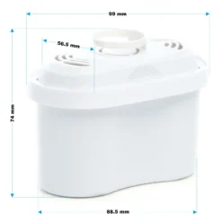 Naturewater NW-WP-35RP 3-Stufen Ersatzfilter für NW-WP-35 Filterkanne 3,5 L mit Sedimentfilter, Aktivkohle und Harz, Trinkwasserfilter