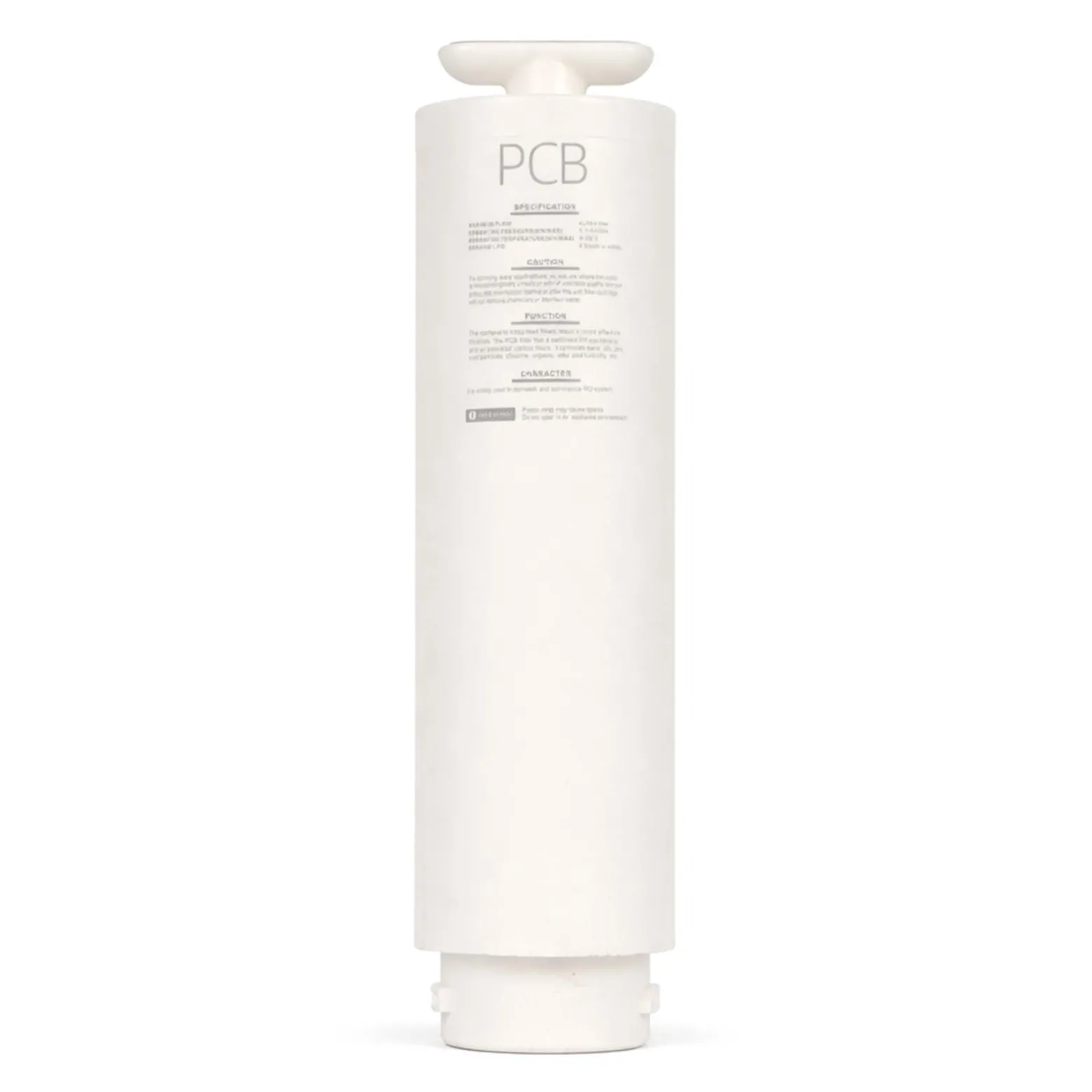Naturewater PCB, Wasserfilter Kombifilter mit PP-Filter und Aktivkohleblock-Filter, Ersatzfilter für Umkehrosmose, Trinkwasserfilter