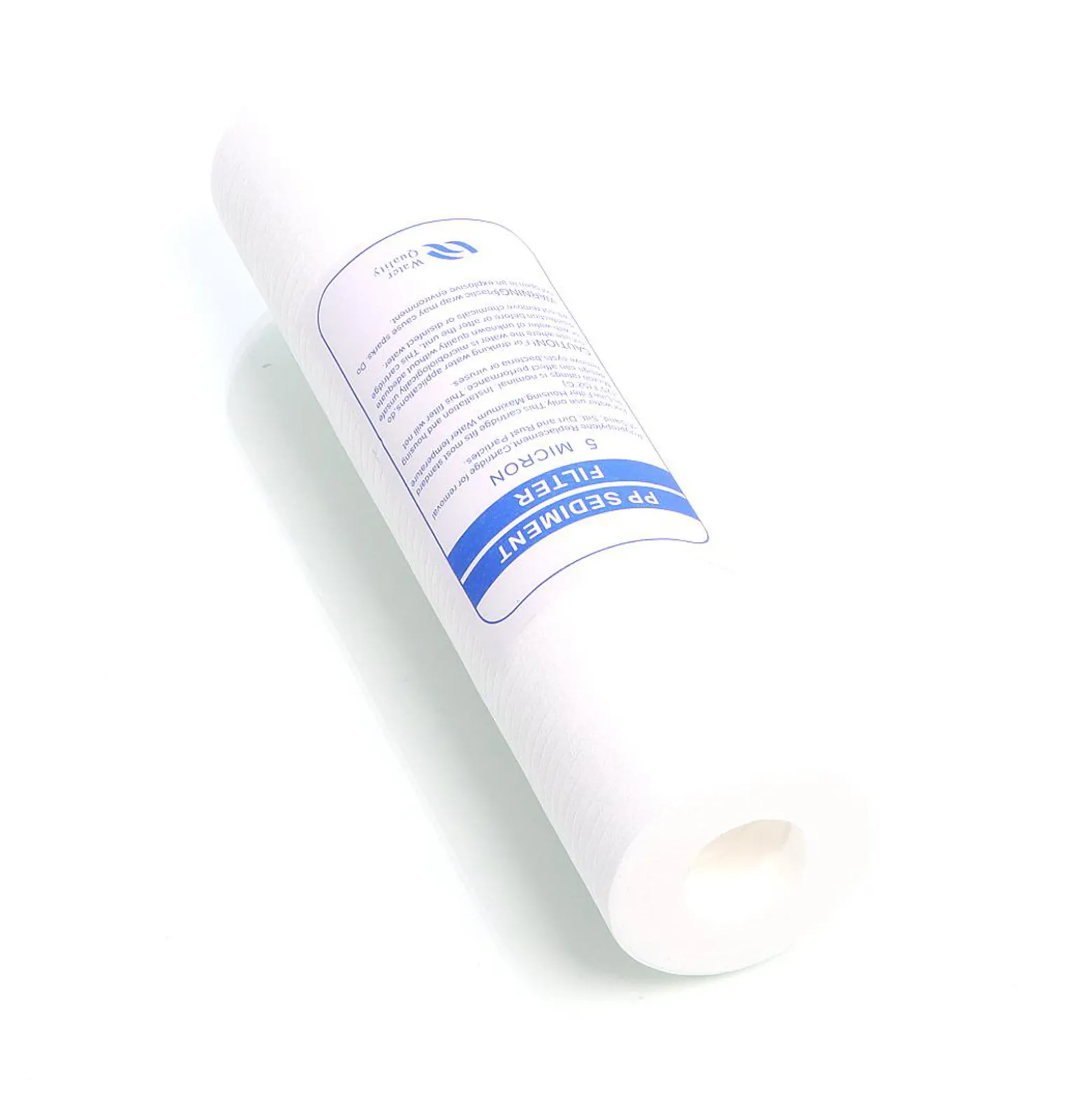 Naturewater PP-10C 5 µ PP Sedimentfilter Kartusche 254 mm (10 Zoll), gerillt, Wasserfilter Kartusche, Filterpatrone für Trinkwasser Umkehrosmoseanlage