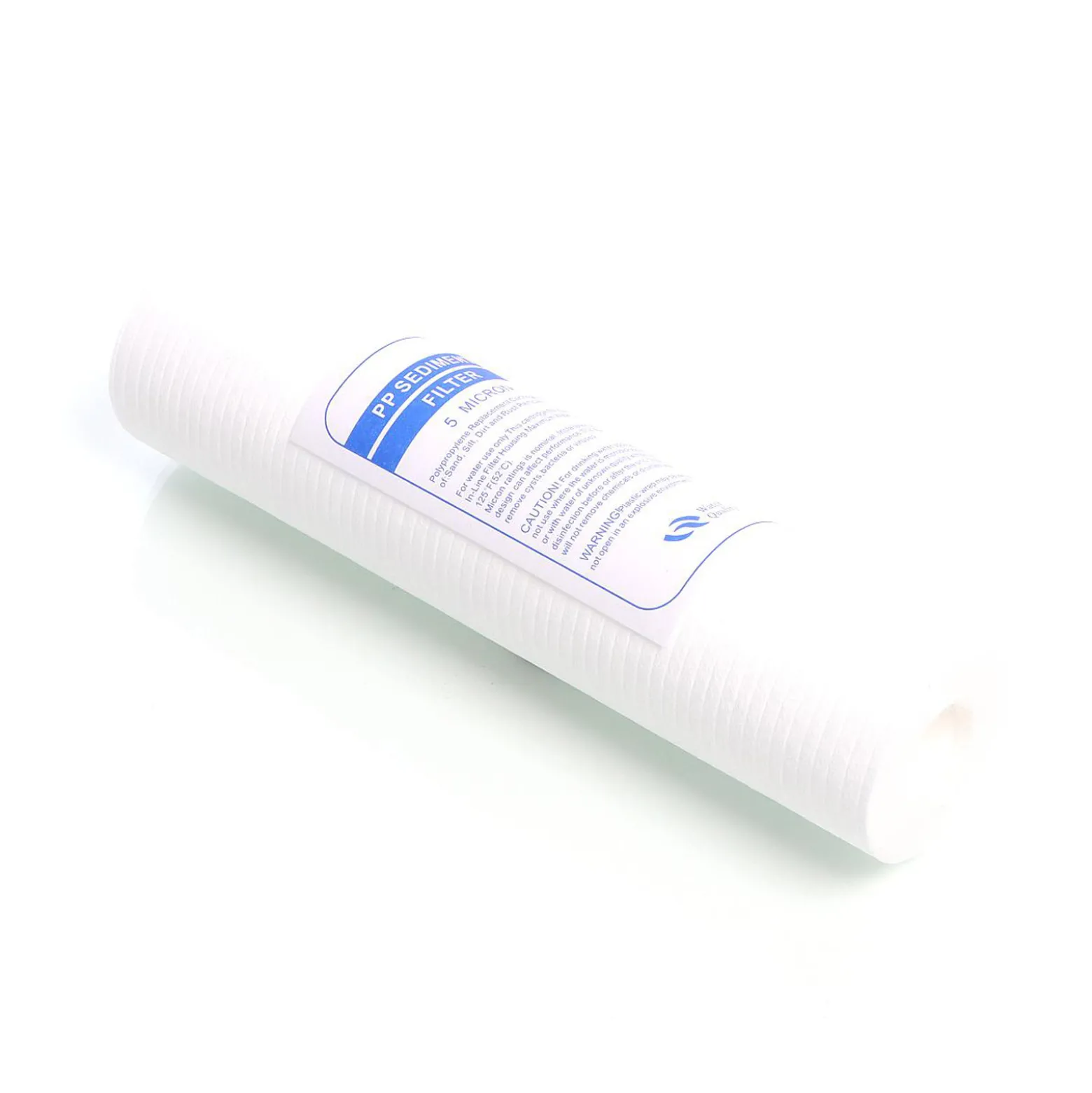 Naturewater PP-10C 5 µ PP Sedimentfilter Kartusche 254 mm (10 Zoll), gerillt, Wasserfilter Kartusche, Filterpatrone für Trinkwasser Umkehrosmoseanlage