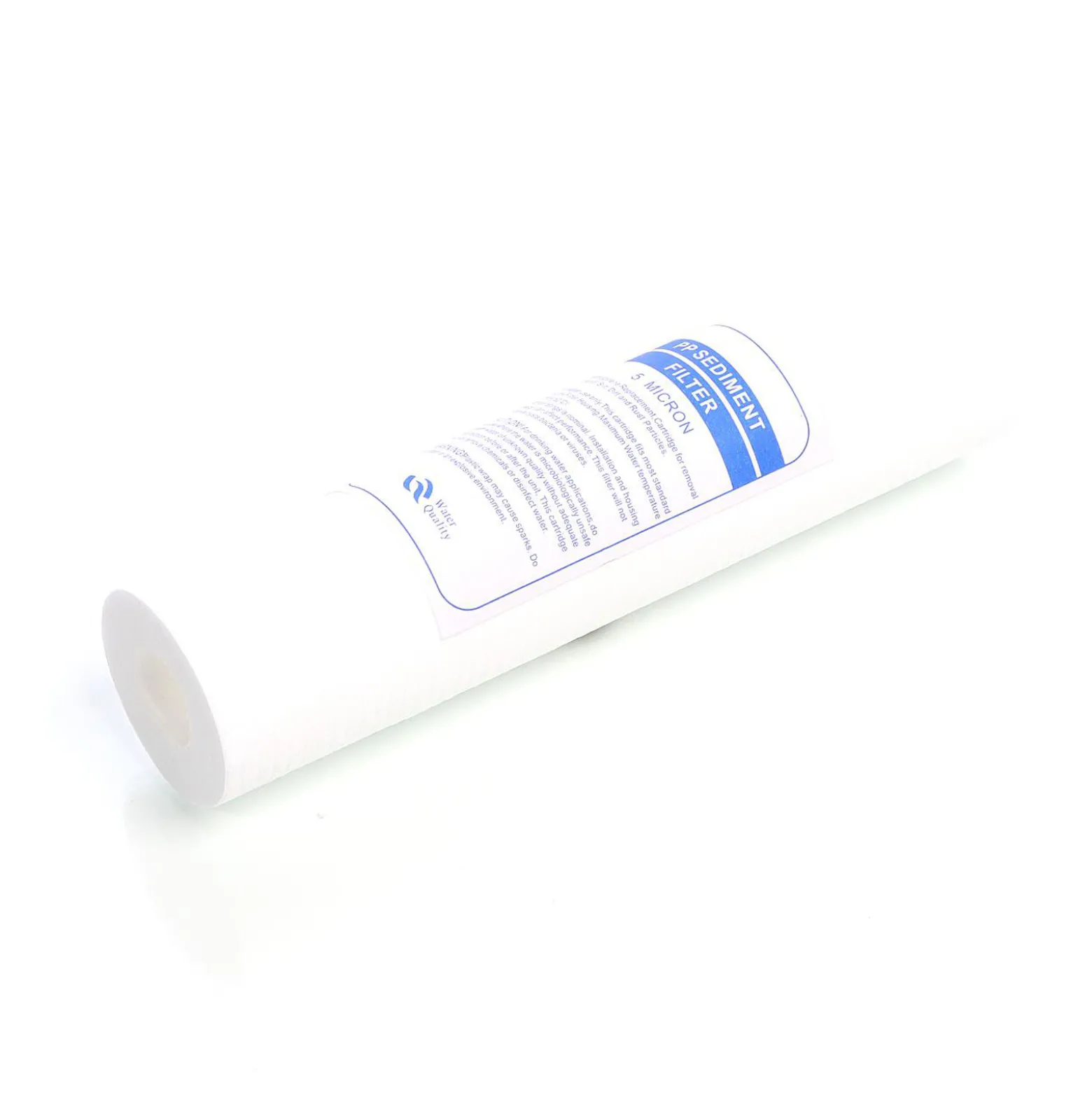 Naturewater PP-10C 5 µ PP Sedimentfilter Kartusche 254 mm (10 Zoll), gerillt, Wasserfilter Kartusche, Filterpatrone für Trinkwasser Umkehrosmoseanlage