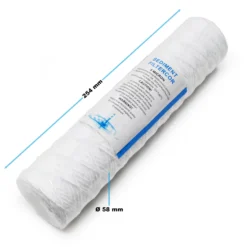 Naturewater PPW-10A Sedimentfilter 10 Zoll (254 mm) 5 µ Ersatz Wasserfilter, Umkehrosmose Filter, Ersatz Filterkartusche